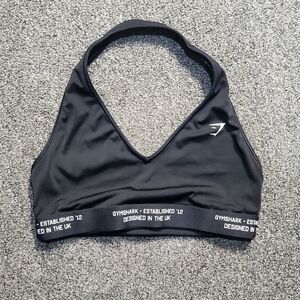 Gymshark Black Medium Women's single strap sports bra
